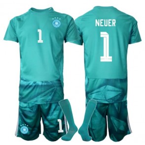 Njemačka Manuel Neuer #1 Golmanski Domaci Dres za Dječji SP 2026 Kratak Rukavima (+ kratke hlače) Njemačka Manuel Neuer #1 Golmanski Domaci Dres za Dječji SP 2026 Kratak Rukavima (+ kratke hlače)